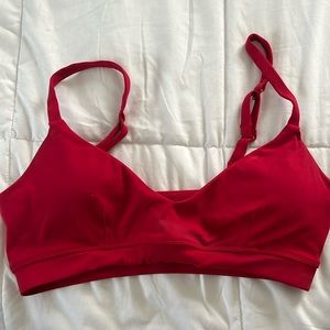 RED BALANCE/VITALITY SPORTS BRA